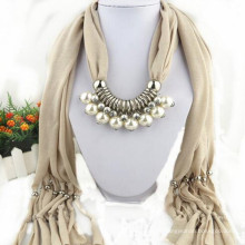 Borlas elegantes del encanto de las mujeres de la moda Rhinestone adornado joyería de la bufanda de la joyería